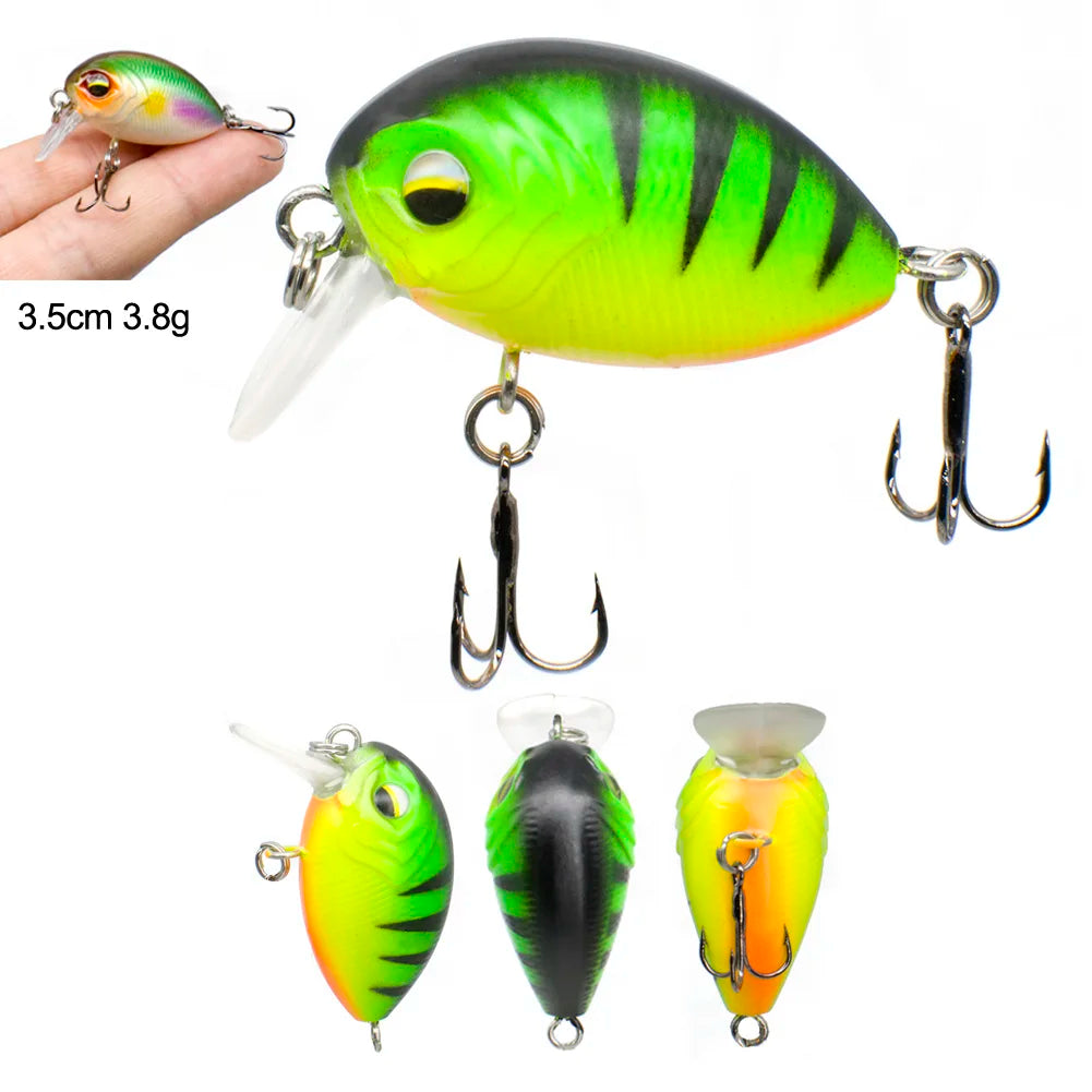 Leurre crankbait flottant 35 mm – 3,8 g