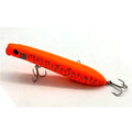 125mm Pesca Artificial Bait Peche Fishing Popper Hard Lure Fishing Wobbler Top Water Crankbait Winter Fishing Minnow Swimbait