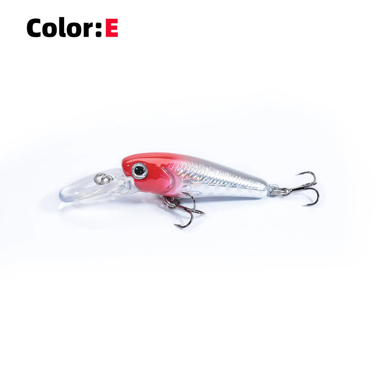 New 1pc 4cm 3.2g Pesca Hard Fishing Lure Floating Minnow Wobbler Peche Artificial Crank Bait Bass Perch Pike Salmon Trout