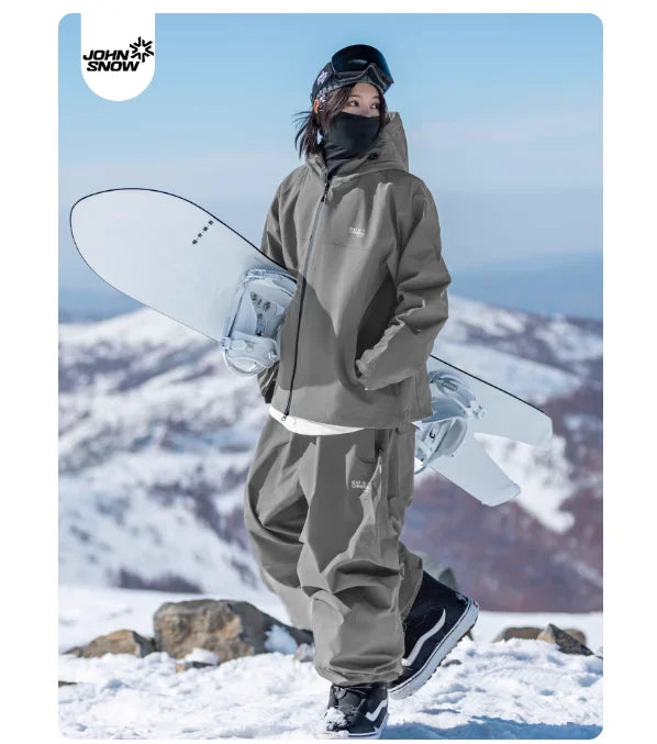 Ensemble de ski John Snow 2025 pour couples homme/femme, simple et double