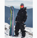 John Snow 2025 New Male Female Couple Single and Double Board Ski Suit Set Loose Type Waterproof Keep Warm Ski Pants Ski Jackets