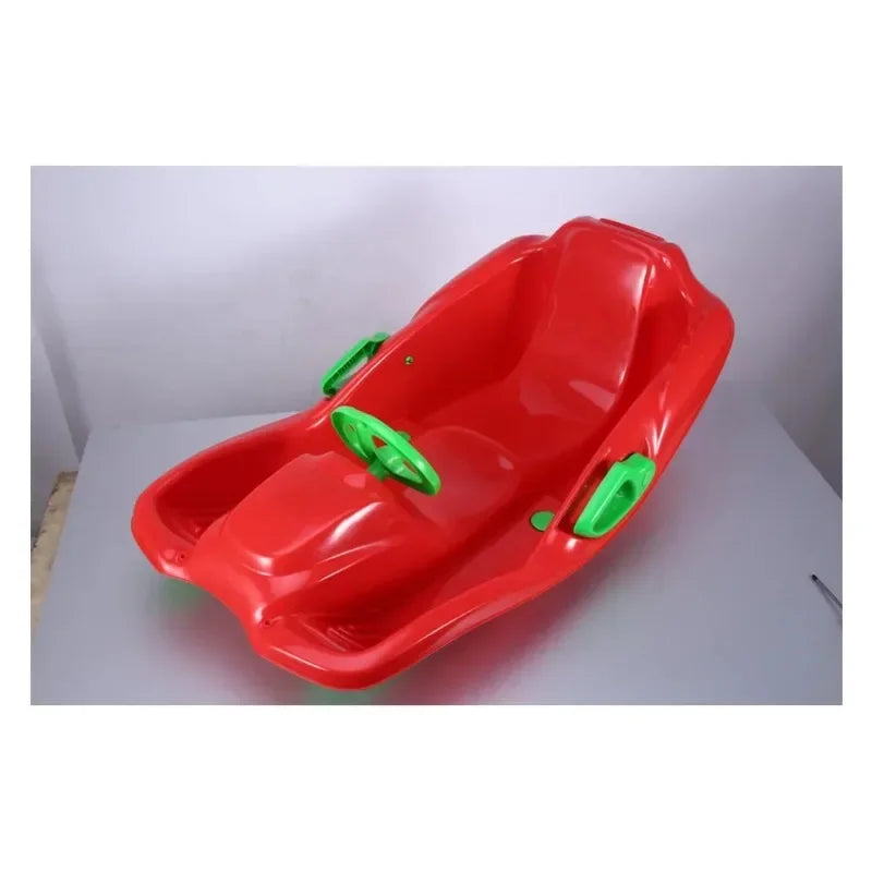 Children's Skis, Winter Outdoor Sports Equipment, High Back Steering Wheel Suitable for Skiing in Snow and Desert
