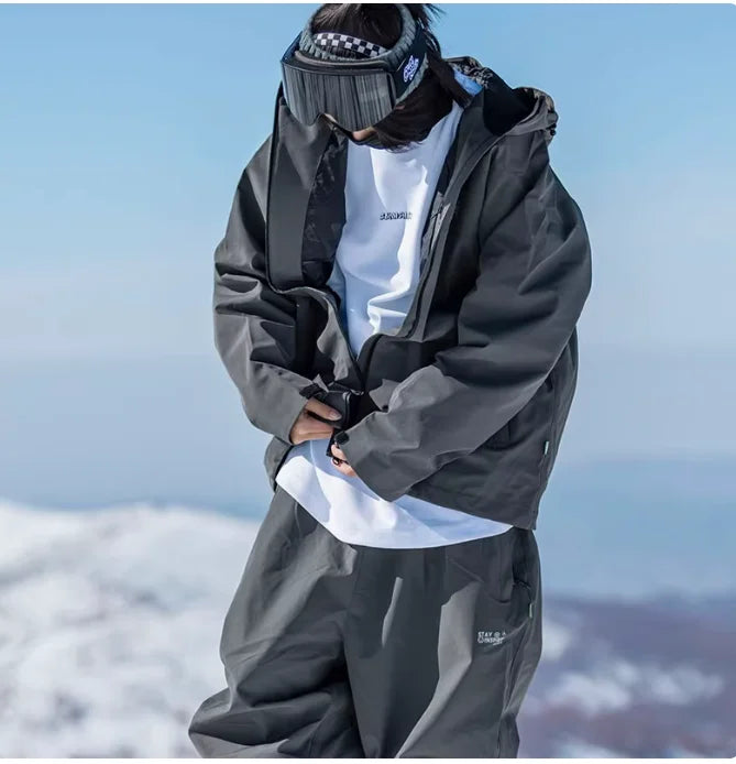 Ensemble de ski John Snow 2025 pour couples homme/femme, simple et double