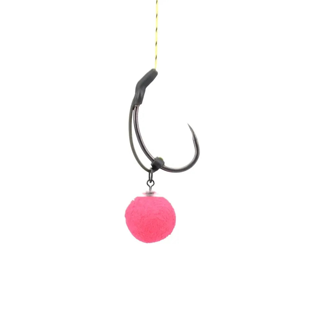 Lot de 20 Accessoires Pêche à la Carpe Hirisi – Manchons D-Rig Anti-Emmêlement – Pop-Up Bouillette