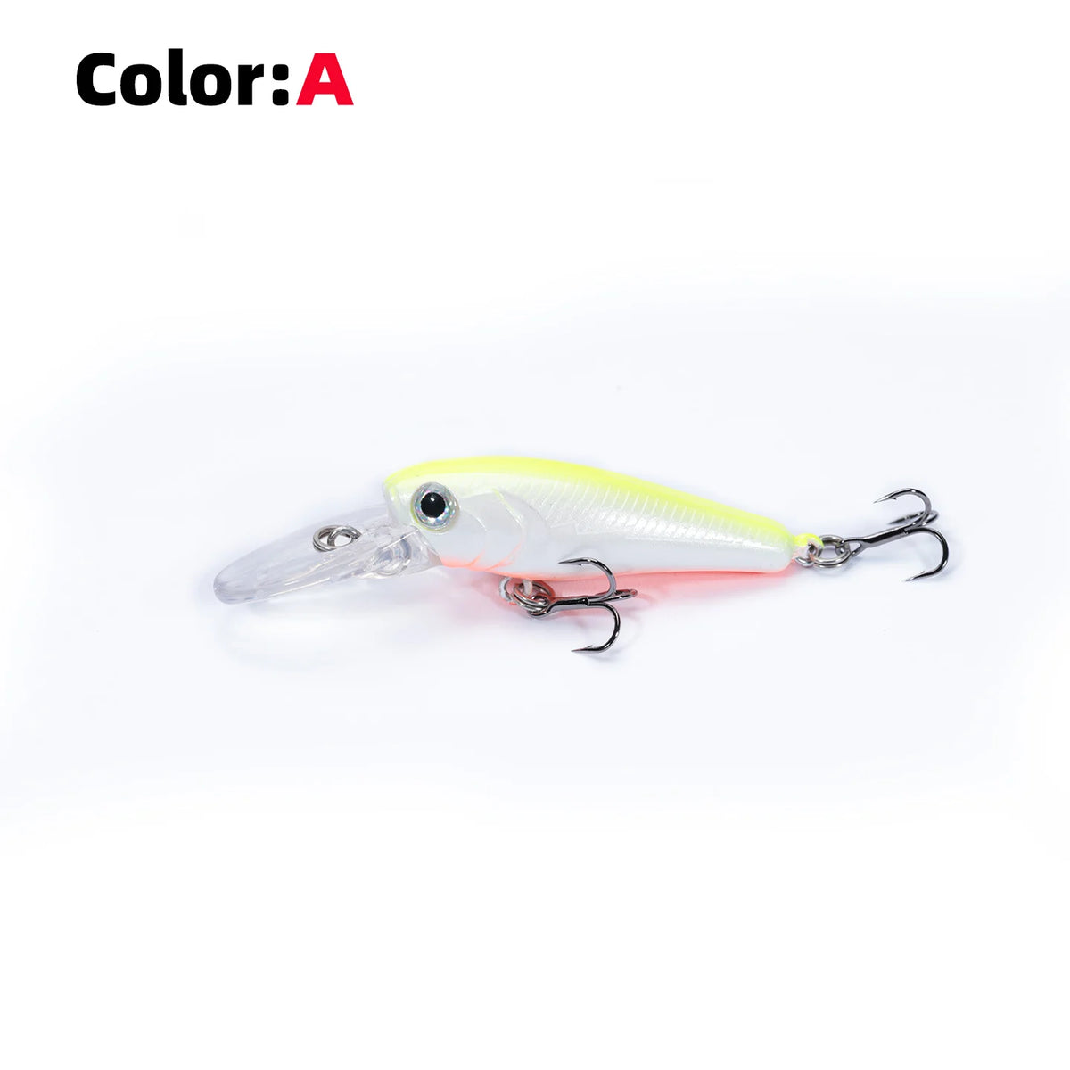 New 1pc 4cm 3.2g Pesca Hard Fishing Lure Floating Minnow Wobbler Peche Artificial Crank Bait Bass Perch Pike Salmon Trout