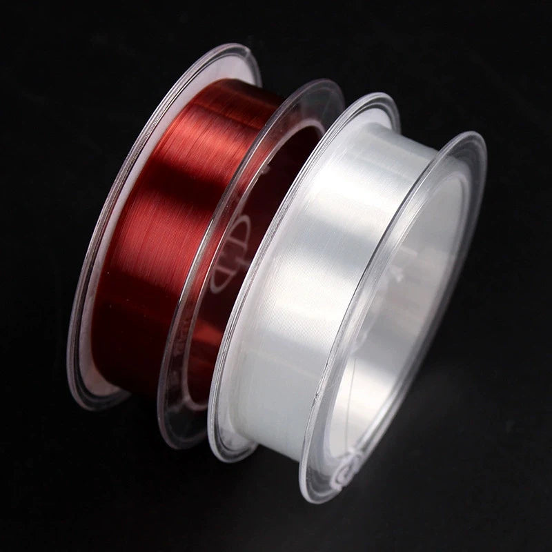Ligne de Pêche Nylon 200M – Monofilament Fluorocarbon Coulante Invisible – Qualité Allemande
