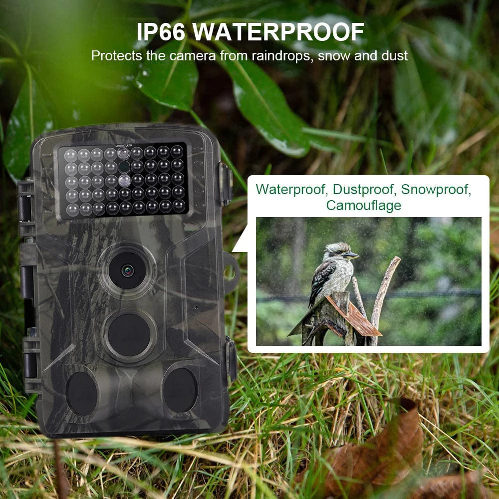 Outdoor Trail Camera 20MP 1080P HD Waterproof Wildlife Hunting Scouting Game Infrared Night Vision Surveillance Trap Camera