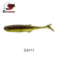 ESFISHING Soft Lure Action Shad 75mm Peche Fishing Bait for Perch Pike Bass Saltwater