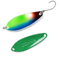 Dohna 1pcs Peche Leurre Pesca 3.8g 38mm Colourful Spoon Bait Spinne Bait Copper Metal Fishing Lures For Trout Pike Perch Salmon