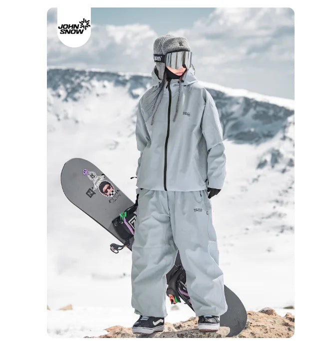 Ensemble de ski John Snow 2025 pour couples homme/femme, simple et double