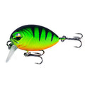 New Peche Japanese Design Hard Fishing Lure 38mm 3.8g Mini Wobblers Crank Bait For Pike Floating Crankbait Pesca