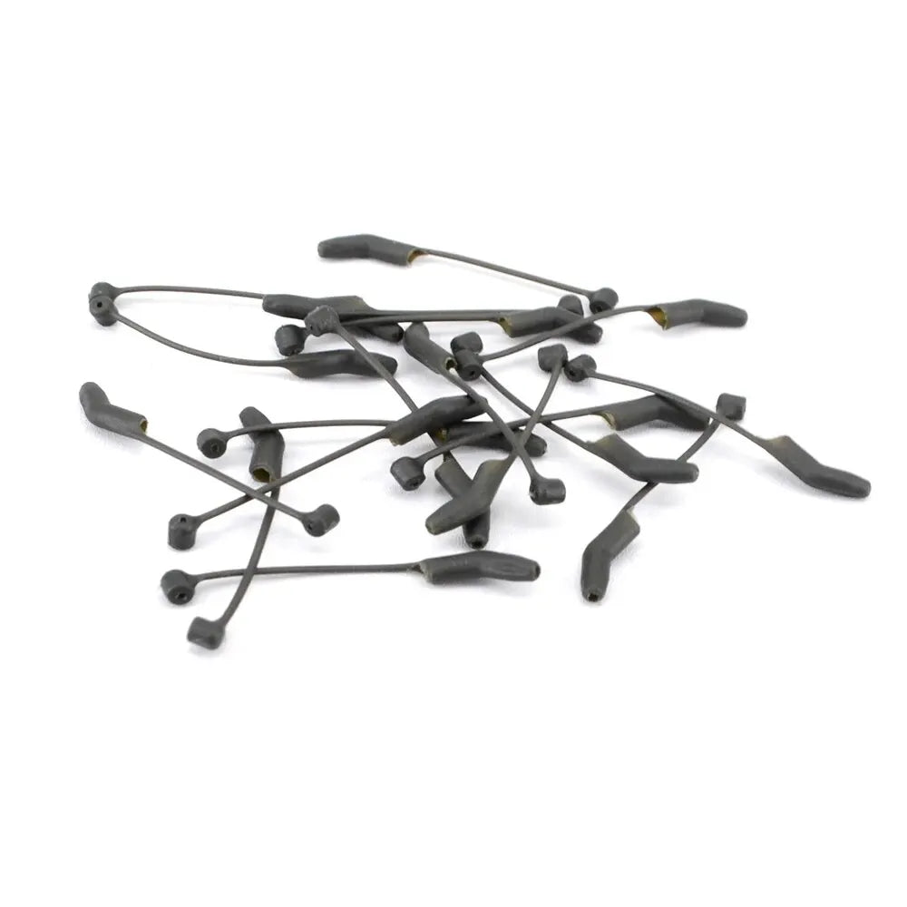 Lot de 20 Accessoires Pêche à la Carpe Hirisi – Manchons D-Rig Anti-Emmêlement – Pop-Up Bouillette