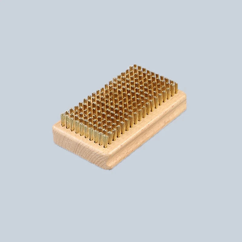 Brosse de fartage 3-en-1 – Laiton, Nylon & Crin de cheval | Ski & Snowboard