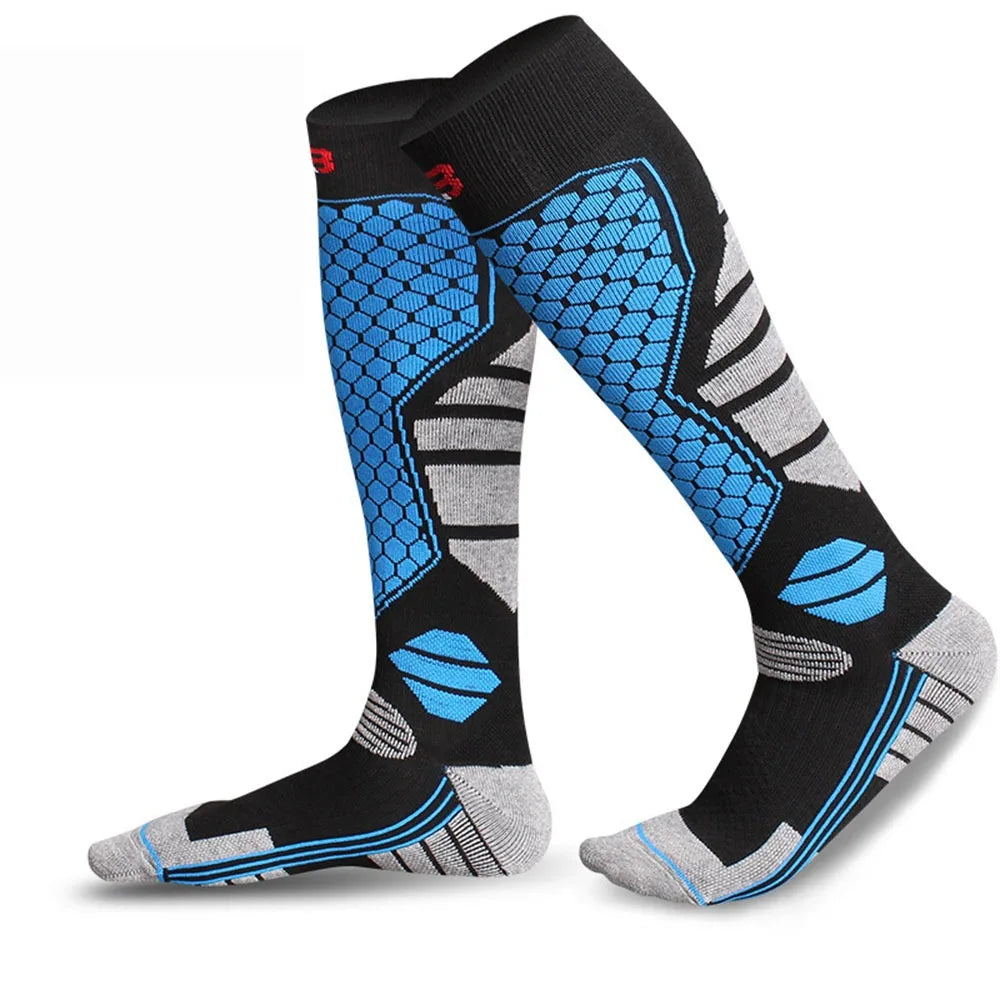 Chaussettes Ski Thermiques Anti-glisse – Compression & Respirantes