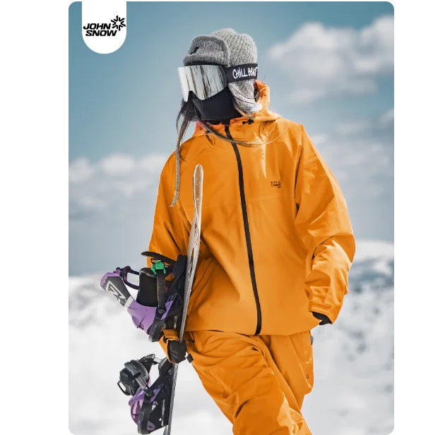 Ensemble de ski John Snow 2025 pour couples homme/femme, simple et double