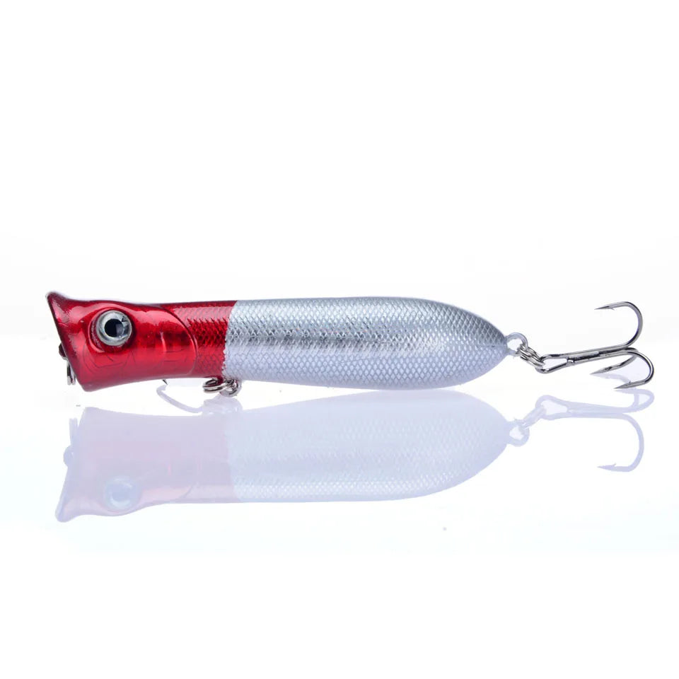 1PCS Popper Wobbler Fishing Lure Fit Kosadaka Yo Zuri Rod Floating Crankbait Artificial Bait Peche Poper Pop Pesca Carp Pike
