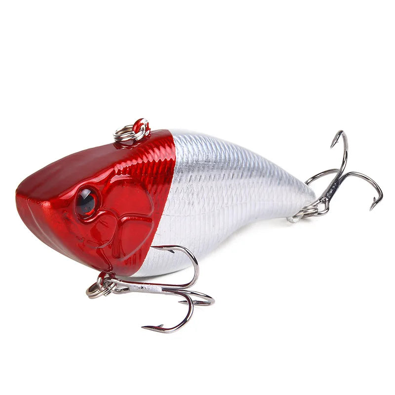 1PCS Hard Fishing Lure 7cm 18.8G Plastic VIB Hard Artificial Bait Treble Hooks Peche Bass Pike Trolling Pesca Fishing Tackle