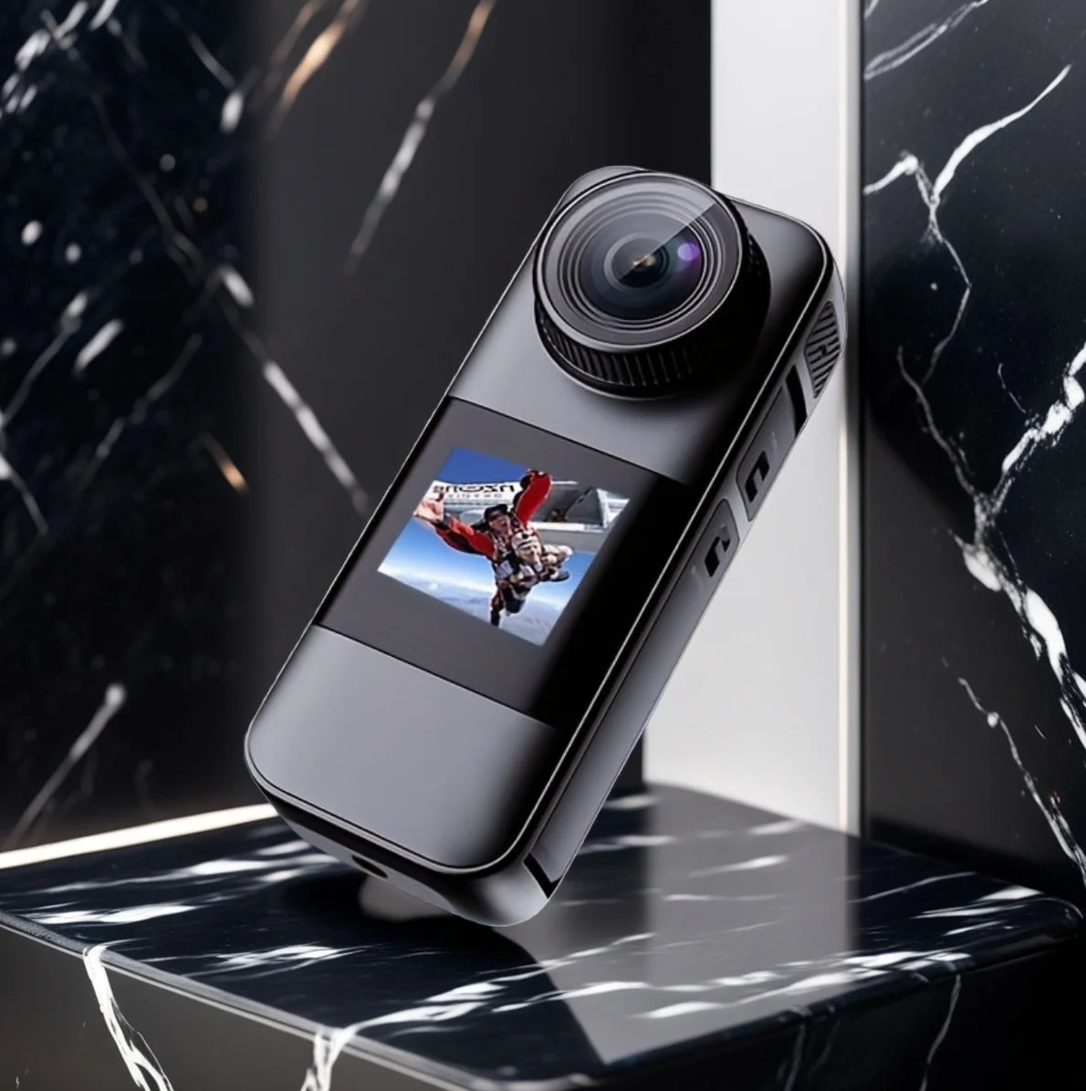 Caméra Sport Double Écran Outdoor – 5MP, Carte 32Go, Vision Nocturne