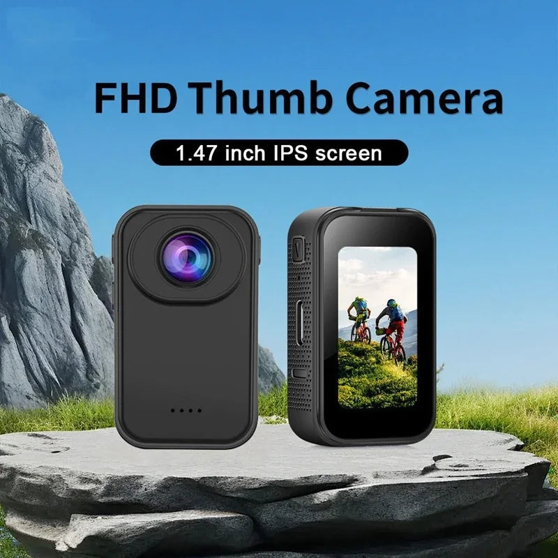 Caméra 2K HD Vélo & Montagne – Portable, Vlog Outdoor & Randonnée
