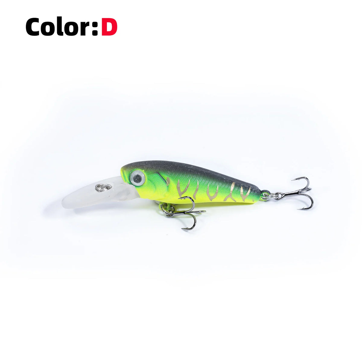 New 1pc 4cm 3.2g Pesca Hard Fishing Lure Floating Minnow Wobbler Peche Artificial Crank Bait Bass Perch Pike Salmon Trout