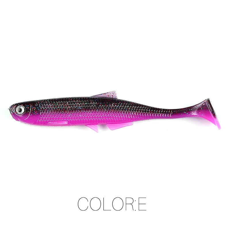 Leurre Souple Supercontinent ShadTeez T-Tail – 5cm / 7,5cm / 12cm – Yeux 3D – Brochet Sandre Carnassiers
