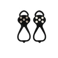 1 Pair 5 Studs Anti-Skid Ice Snow Camping Walking Shoes Winter Safety Boots Universal Professional Climbing Crampons