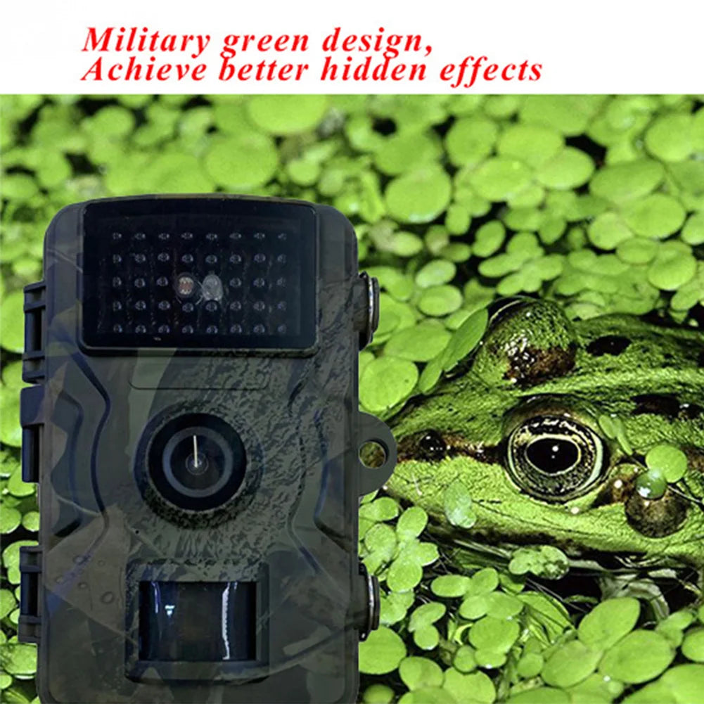 Caméra de Surveillance Faune IP54 – Infrarouge Nuit, Déclenchement 0.2s