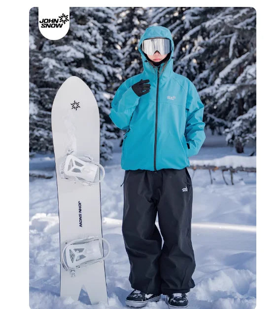 Ensemble de ski John Snow 2025 pour couples homme/femme, simple et double