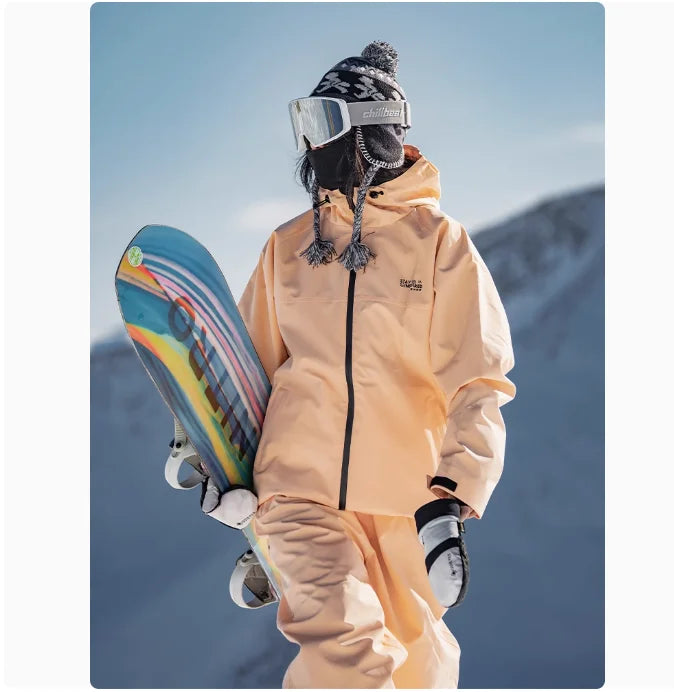 Ensemble de ski John Snow 2025 pour couples homme/femme, simple et double