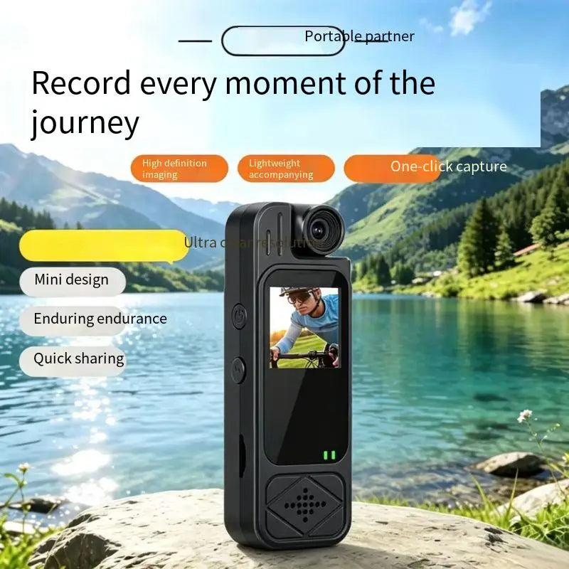 Caméra Sport Cyclisme 1080P HD – Petit Format, Enregistreur Vidéo Outdoor