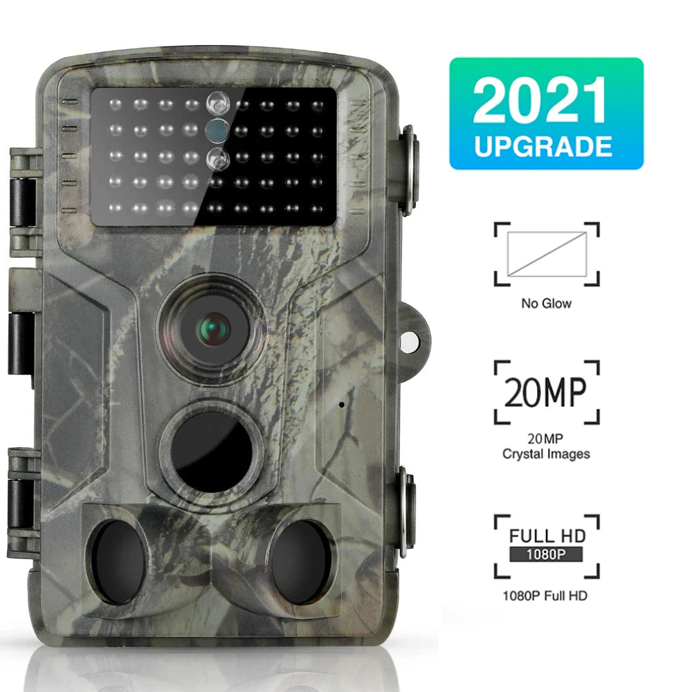 Outdoor Trail Camera 20MP 1080P HD Waterproof Wildlife Hunting Scouting Game Infrared Night Vision Surveillance Trap Camera