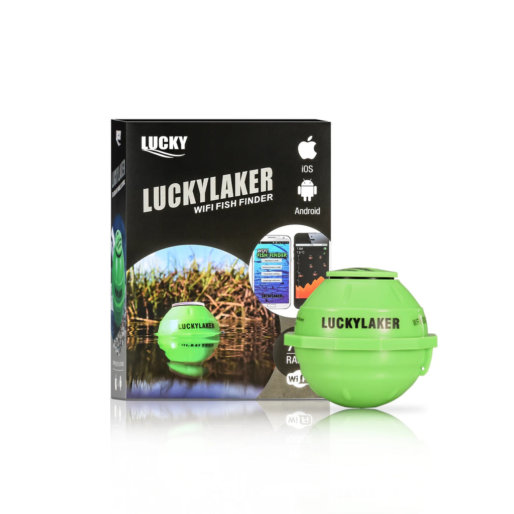 Sondeur de Pêche Intelligent Lucky FF916 – WiFi 120M, Sonar 45M, Compatible iOS & Android
