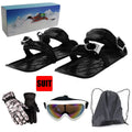 Mini Skis Snowblades for Snow Skis for Winter Shoes Short Snowskates Snowblades Skiboards Portable&Light Ski-shoes Outdoor Sport