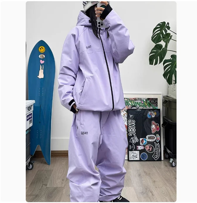 Ensemble de ski John Snow 2025 pour couples homme/femme, simple et double